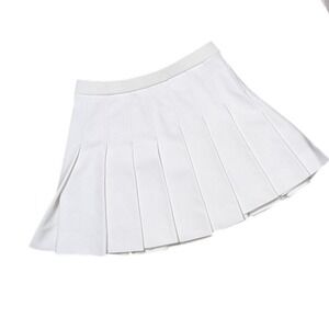 Vintage Cheerleader White Pleated Skirt Athletic‎ Sportswear Size 9